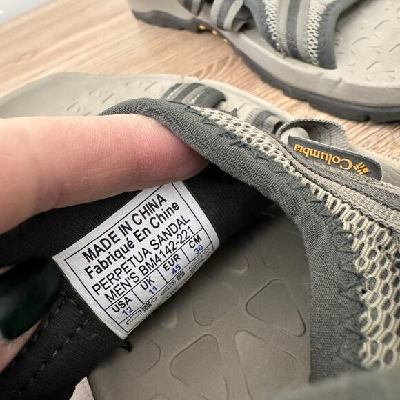 Columbia Perpetua Tan Hiking Sandal Men’s Size 12 main image 6